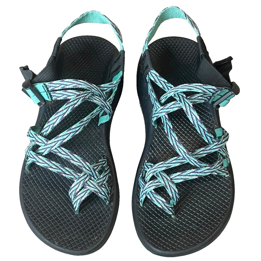 Chaco‎ ZX/2 Classic Hiking Sandals Green Multicolor  Womens 8 UK 6 EU 39